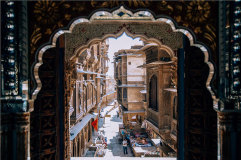 From Jodhpur : Same Day Jaisalmer Tour by AC Car Tour By Car & Driver with Guide & Monument Tickets