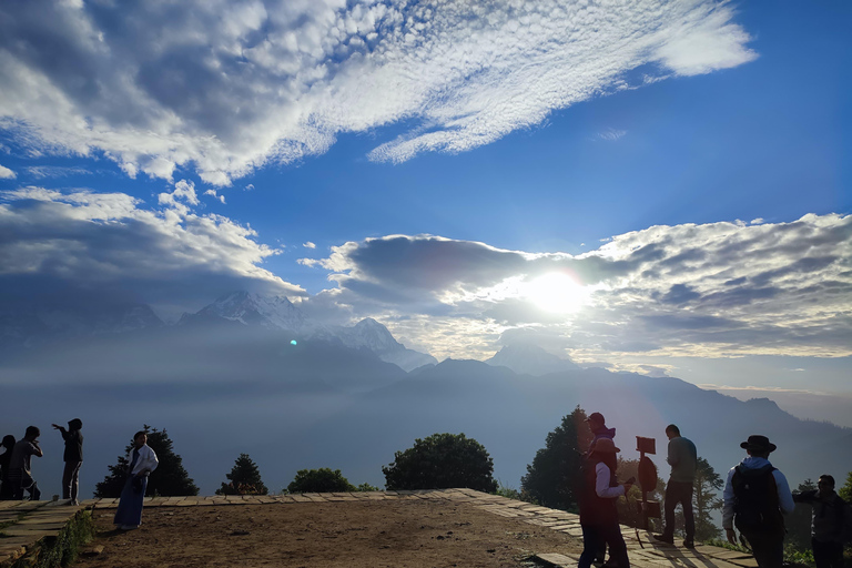 De Pokhara: Caminhada de 3 dias em Ghorepani Poon Hill com guia