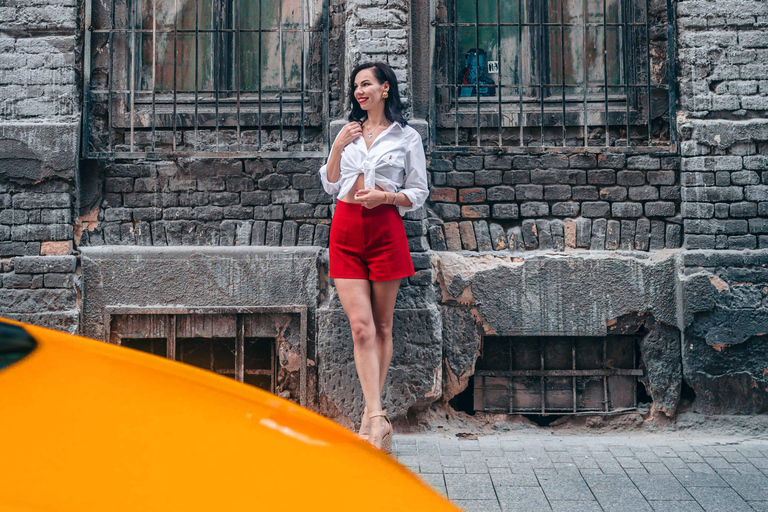 Foto di strada nelle vie più belle di Budapest