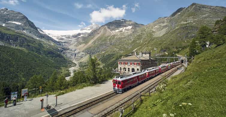 From Milan: Bernina Red Train and St. Moritz Tour photo 7