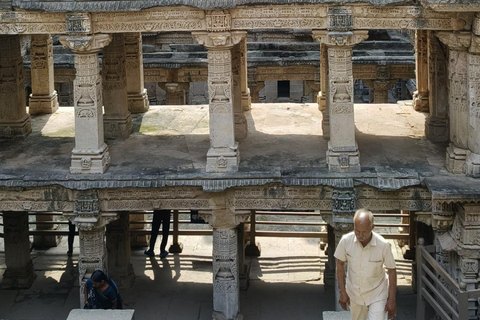 Drop Udaipur From Ahmedabad with Visit Rani Vav & Sun Temple Private Tour with AC Transportation and Dedicated Driver.