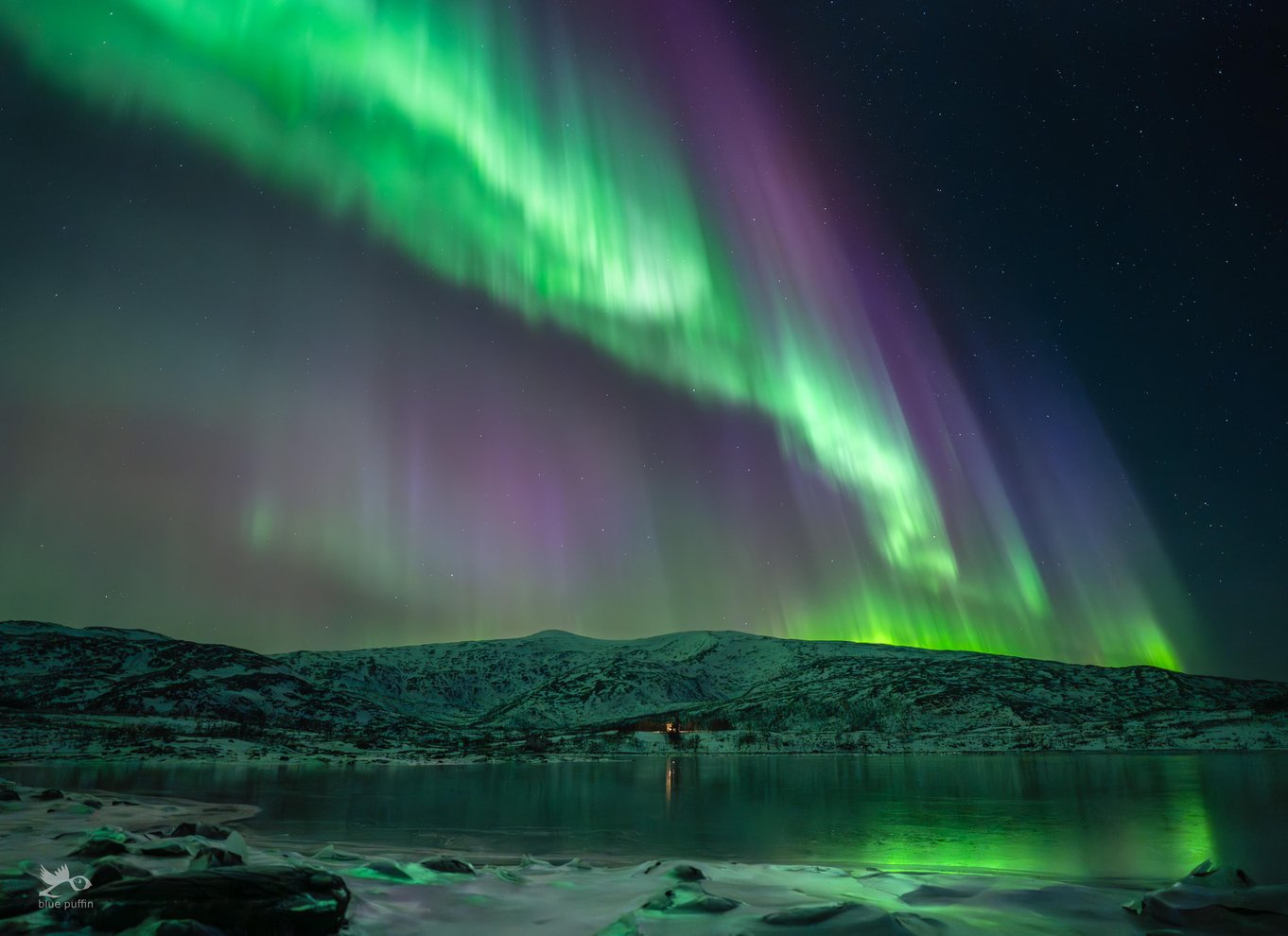Tromsø: Nordlys i minibus med gratis fotos og et varmt måltid