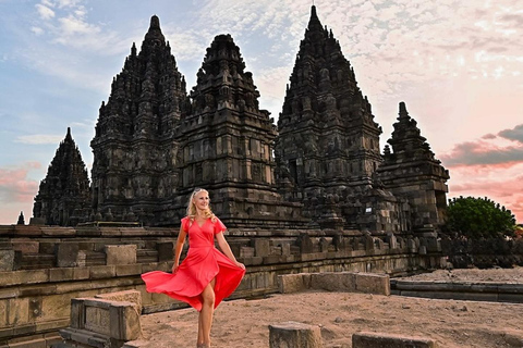 Borobudur Climb-Up & Prambanan Temple Private Guided Tour Borobudur Temple Climb-Up Access Half-Day Tour All Inclusive