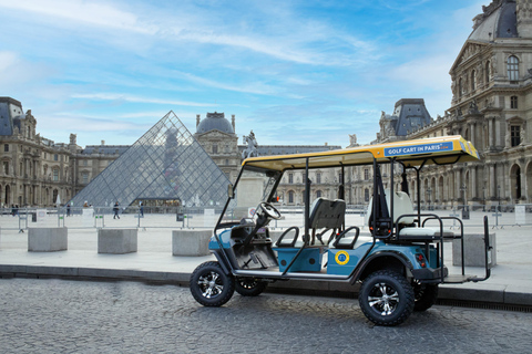 Golf Cart in Paris - Private Guided Tour - Pickup Included Le Special Day (10h) up to 3p