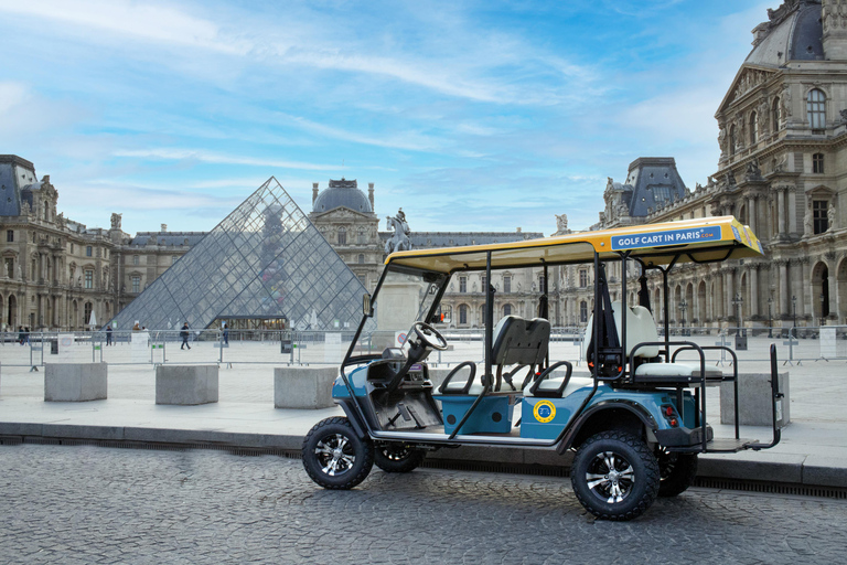 Golf Cart in Paris - Private Guided Tour - Pickup Included Le Special Day (10h) up to 3p