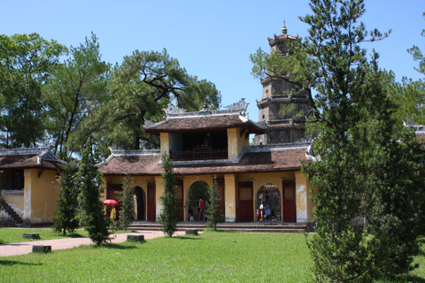 Hue: Perfume River Dragon Boat Cruise Pagoda & Tombs Visit With English Speaking Tour Guide