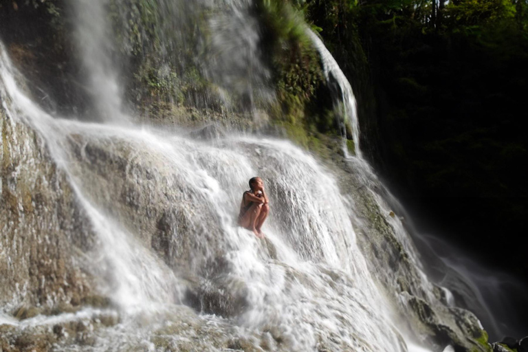 SPA-dag in de natuur, welzijnsrituelen