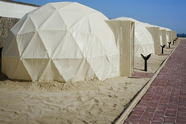 Doha: Übernachtung im Wüstencamping mit BBQ-Abendessen und FrühstückDoha: Private Übernachtung auf dem Wüstencampingplatz