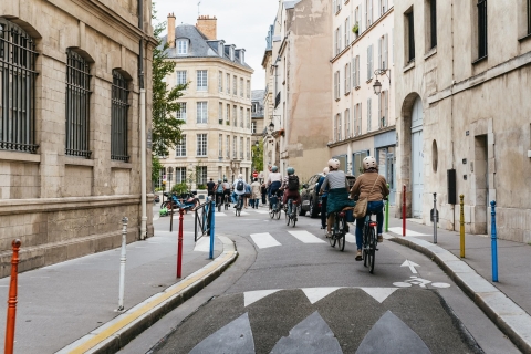 Parijs: fietstocht in de charmante steegjes en pleintjesCharmante steegjes en pleintjes per fiets - Duits