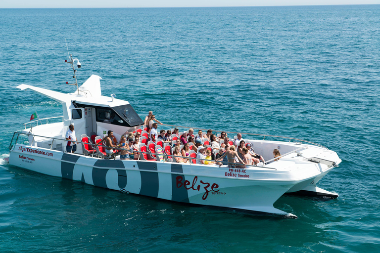 Portimão:Dolphins & Benagil Caves Catamaran-Marine Biologist
