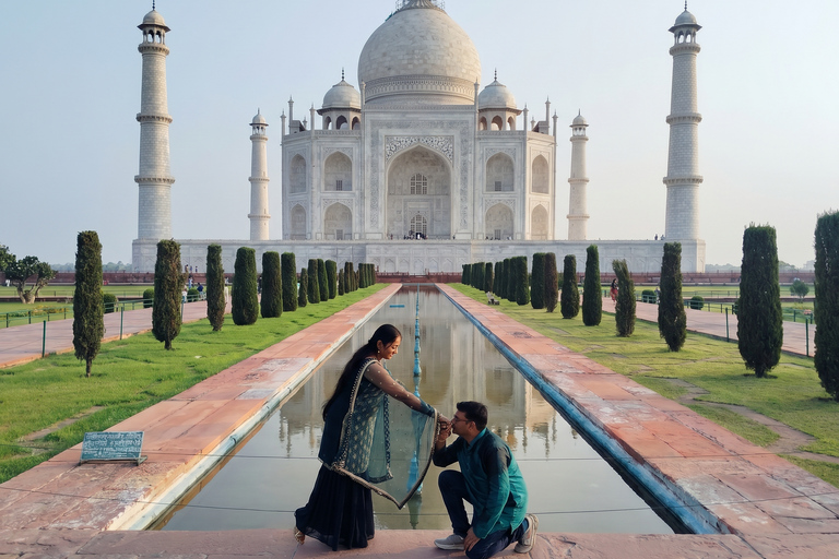 From Delhi: 4-Day Golden Triangle Tour by Express Train Tour without Hotels