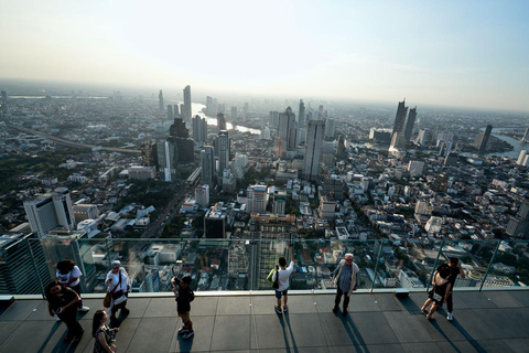 Bangkok in a Day: Temples, Markets &amp; Skyline Private Tour