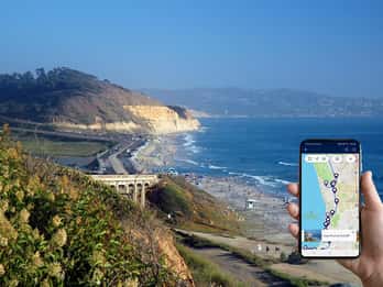 San Diego: Spiagge e scogliere: tour guidato autogestito