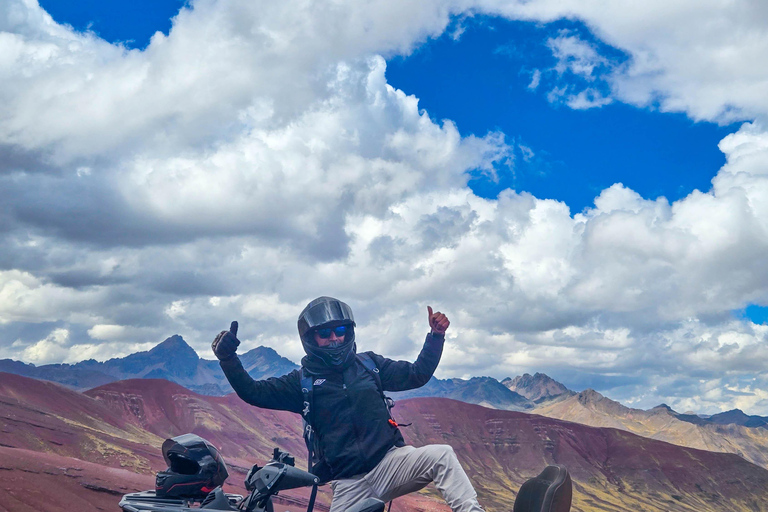 Cusco: ATV tour From Red Valley + Rainbow Mountain Vinicunca 1 ATV for 2