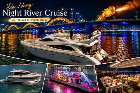 Da Nang Night River Cruise with Dinner & Dragon Bridge - Image 2