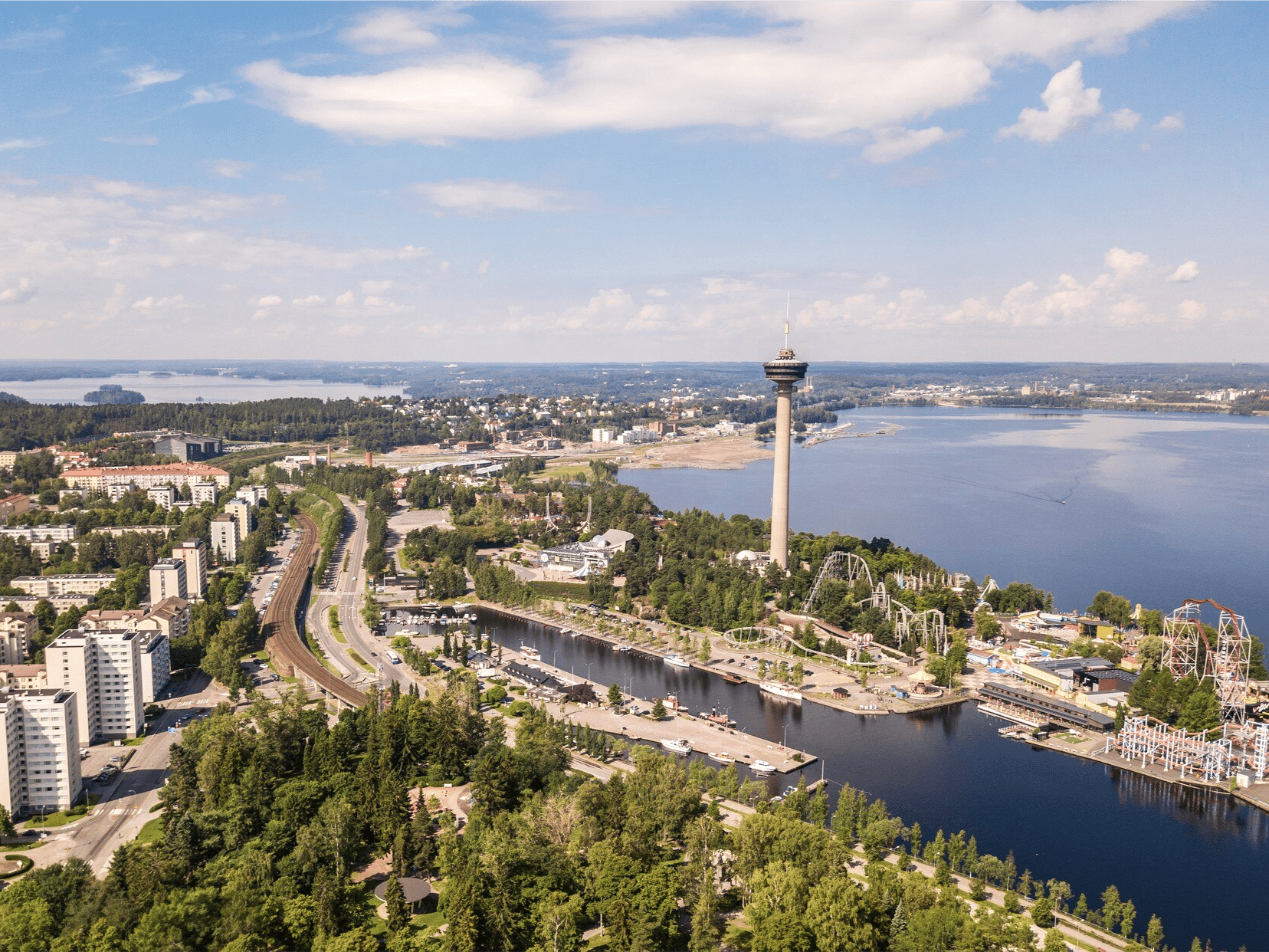 Tampere: Express-Spaziergang mit einem Einheimischen in 60 Minuten