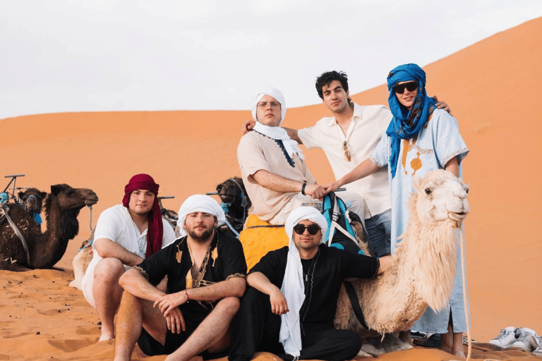 From Fez: Merzouga Desert 2-Day Trip with Desert Camp TentLuxury Desert Camp