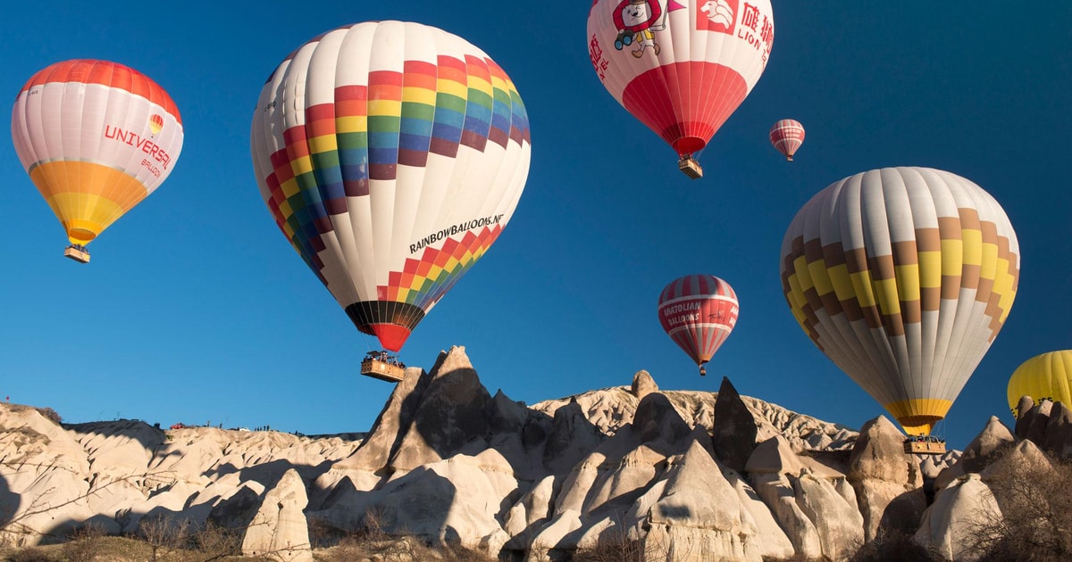 Kappadokien G Reme Sonnenaufgang Hei Luftballonfahrt Getyourguide