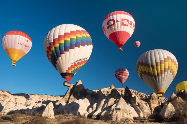 Visit Cappadocia Göreme Sunrise Hot Air Balloon Ride in Avanos, Turkey