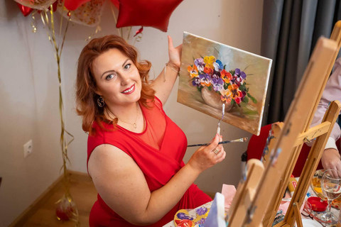 Riga: Sip and Paint Party for Corporate and Private Events