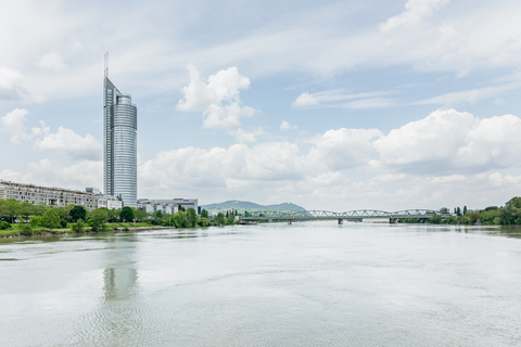 Vienne : Croisière sur le canal du Danube avec déjeuner facultatifCroisière avec schnitzel