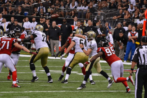 New Orleans: New Orleans Saints Football Game Ticket Regular Seating (High/Mid-Tier Seating with Panoramic Views)