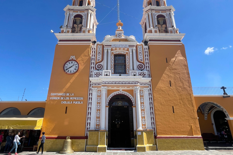 Från Mexico City: Rundtur i Puebla, Cholula och Tonantzintla