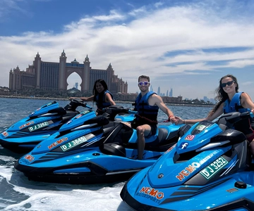 Dubai: Jet Ski Tour with Videos, Photos and Ice Cream
