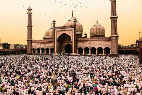 A full-day tour of Old & New Delhi Monument Express Entry