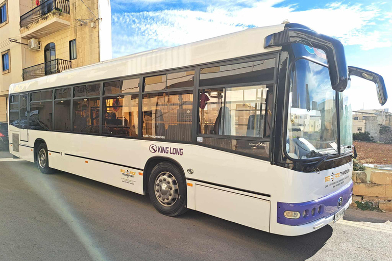 Valletta: Transport med privat förare