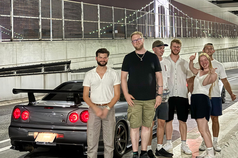 【R34】Tokyo：Private Daikoku tour in Modified R34 Midnight Umihotaru Tour