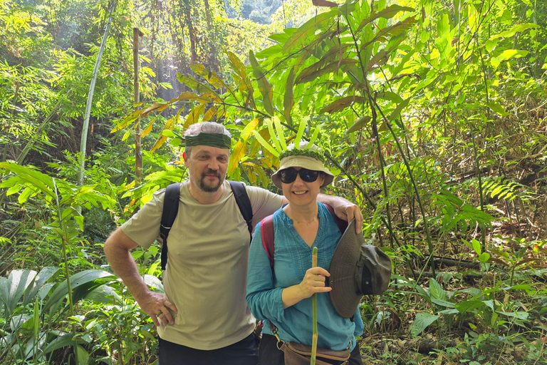 Chiang Rai: 2-Day Jungle Trek only walk with Waterfall
