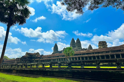 1-dagars liten rundtur: Angkor Wat, Bayon, Ta ProhmEndagsrundtur med engelsktalande chaufför