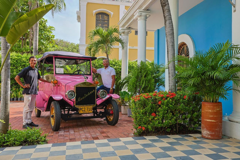 City Tour en Carro Clásico Eléctrico en Cartagena
