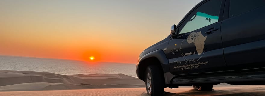 Walvisbay : Sandwich Harbour SUNSET Tour - Terminez en beauté