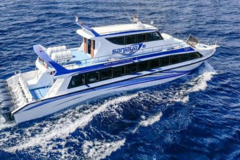 Nusa Penida: Fast Boat Ticket van Sanur naar Nusa PenidaOne Way Ticket Fastboat Indonesische ID, Ontmoeten in Sanur haven