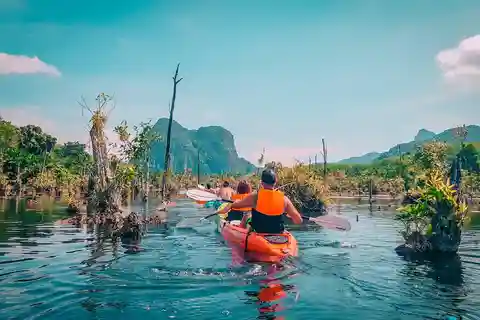 Ao Nang Kayak Adventure : Explorez l'étonnante forêt inondée