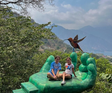 Atitlán meer Berg