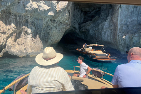 Capri Boat Tour with Blue Grotto and Original Tarantella Full Day - Shared - Departure From Amalfi