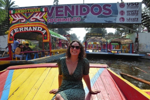 Mexico City Xochimilco Tour (privé et tout compris)Mexico City Xochimilco Coyoacan Tour : Les jardins flottants