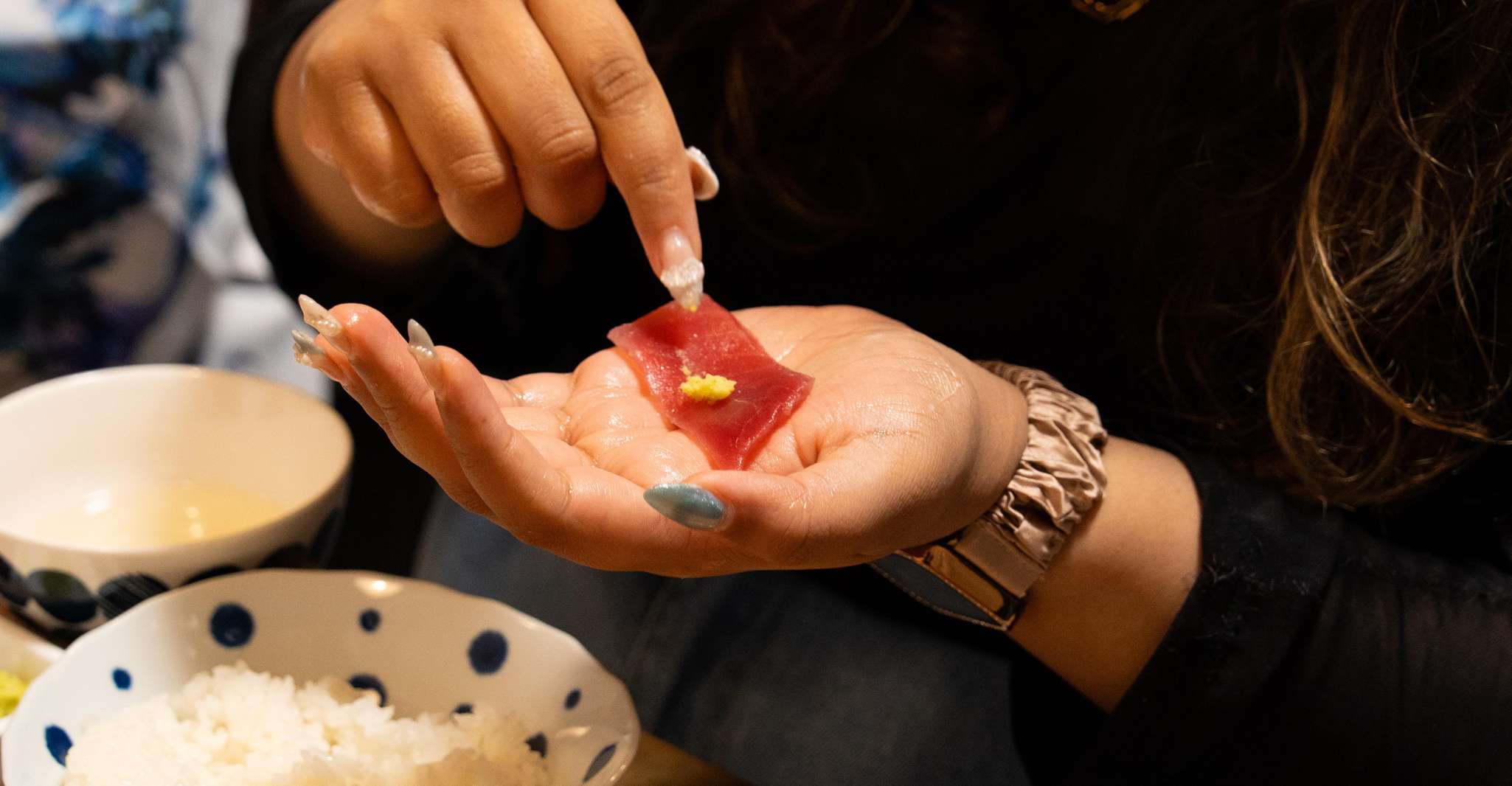 Tokyo: Sushi Making Class in a Happi Coat near a Famous Spot photo 11