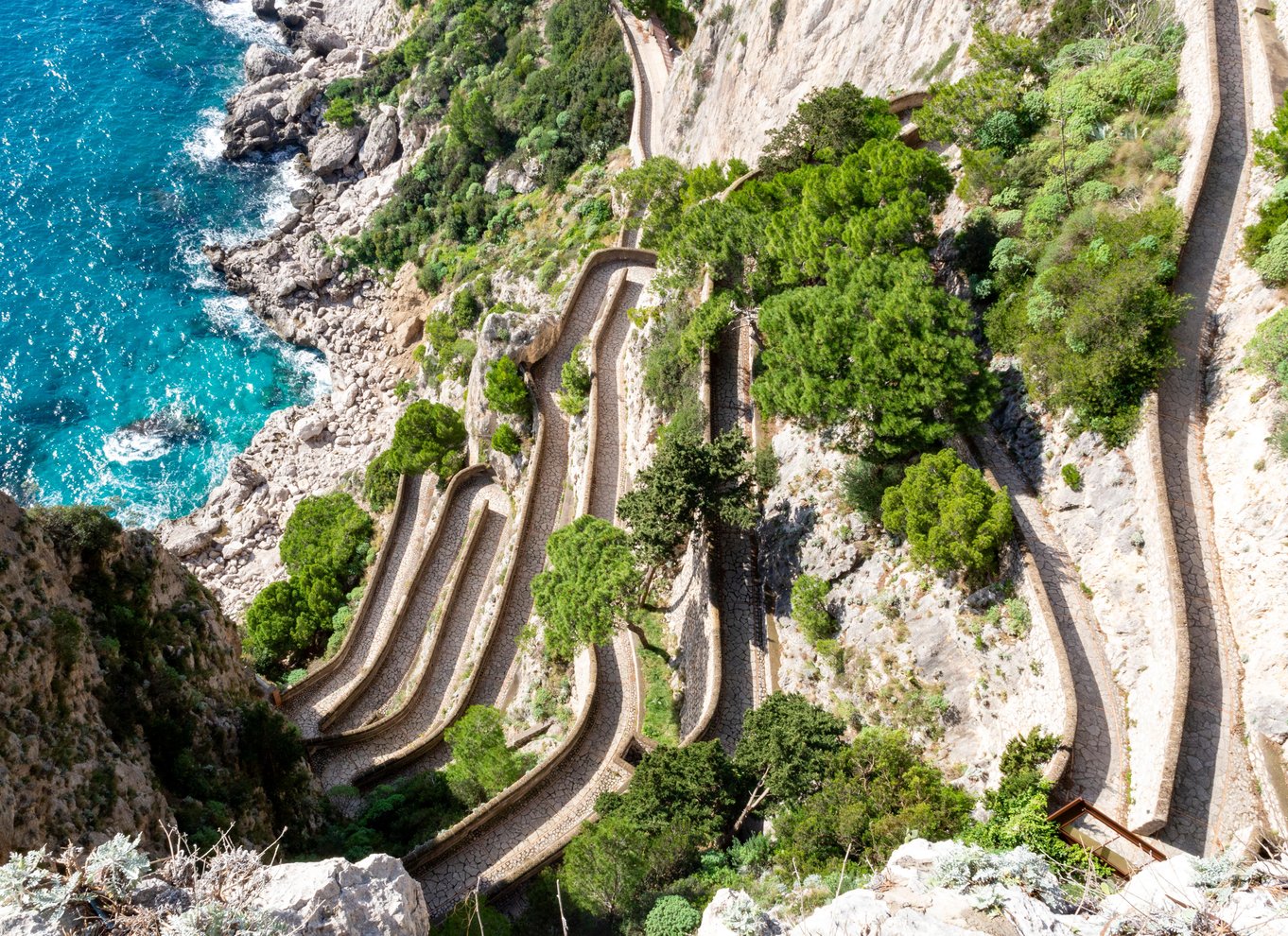 Napoli: Tur i lille gruppe med færge til Capri og Anacapri