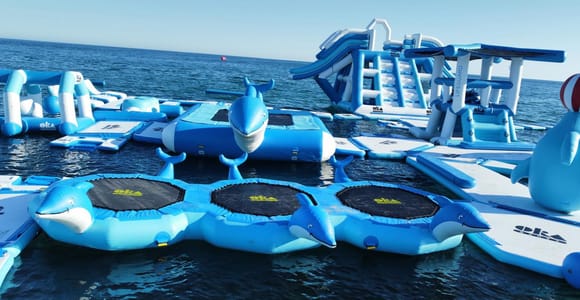 Costa Daurada - Salou: Inflatable Water Park