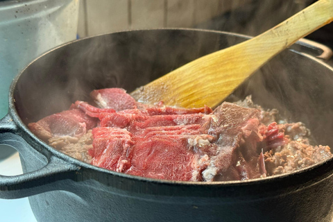 Private Traditional Sauna, Ice Dip and Dinner in the Wild