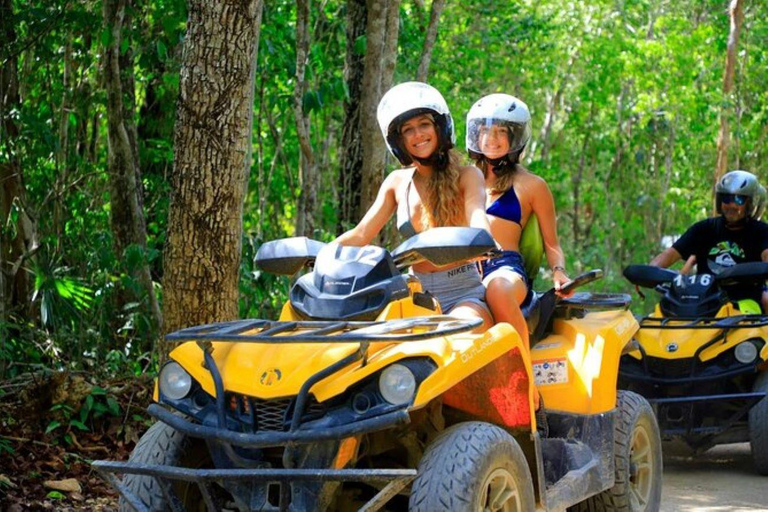 Cancun: Avventura con ATV, Zipline e CenoteATV condiviso