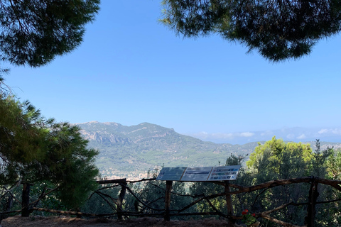 A cidade de Fornalutx e as caminhadas até à quinta de oliveiras da montanha