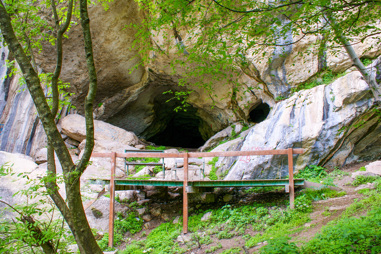 "Pëllumbas Cave and Erzeni River: Hiking and Swimming"