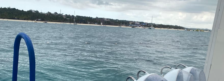 Expérience de marche sous-marine à Zanzibar, sans nécessité de savoir nager