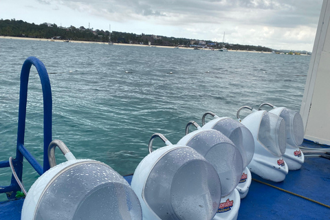 تجربة المشي تحت الماء في زنجبار، لا حاجة للسباحة