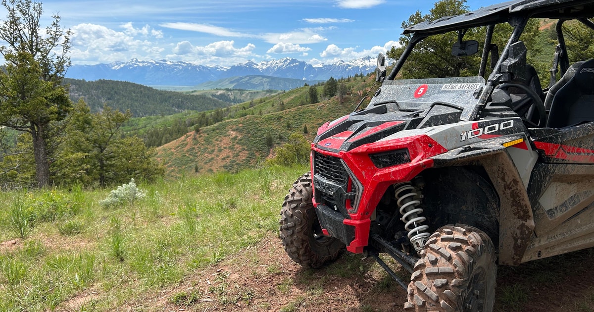 Jackson Hole Aventure privée en UTV dans le canyon de Curtis